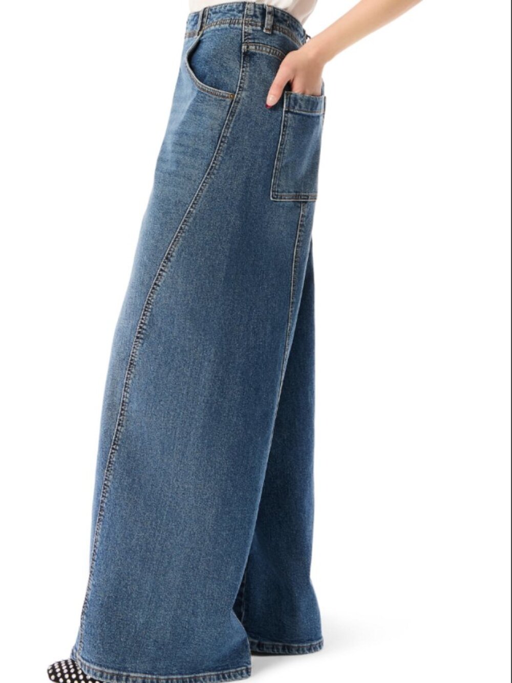 Robert Rodriguez Barrel Seamed Jeans - Picture 3 of 5